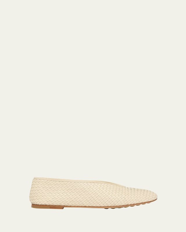 Rosa Merino Shearling Ballerina Flats